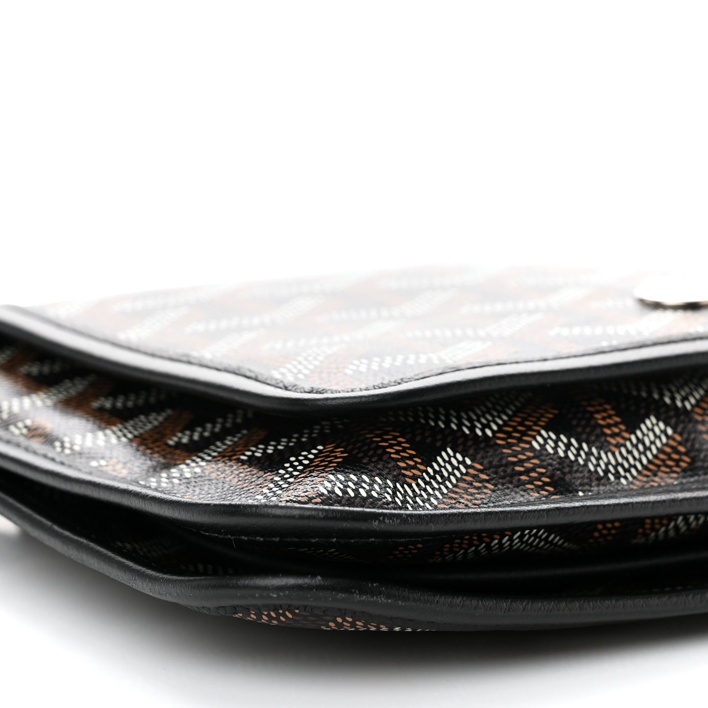 Goyardine Plumet Wallet Clutch Black