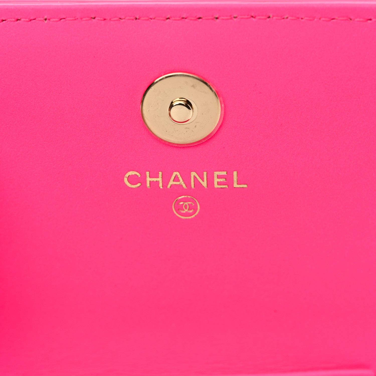 Chanel Patent Chevron Boy Flap Waist Belt Bag Pink 7 of 12