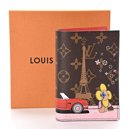 Louis Vuitton Monogram 2019 Christmas Animation Passport Cover Rouge 7 of 7