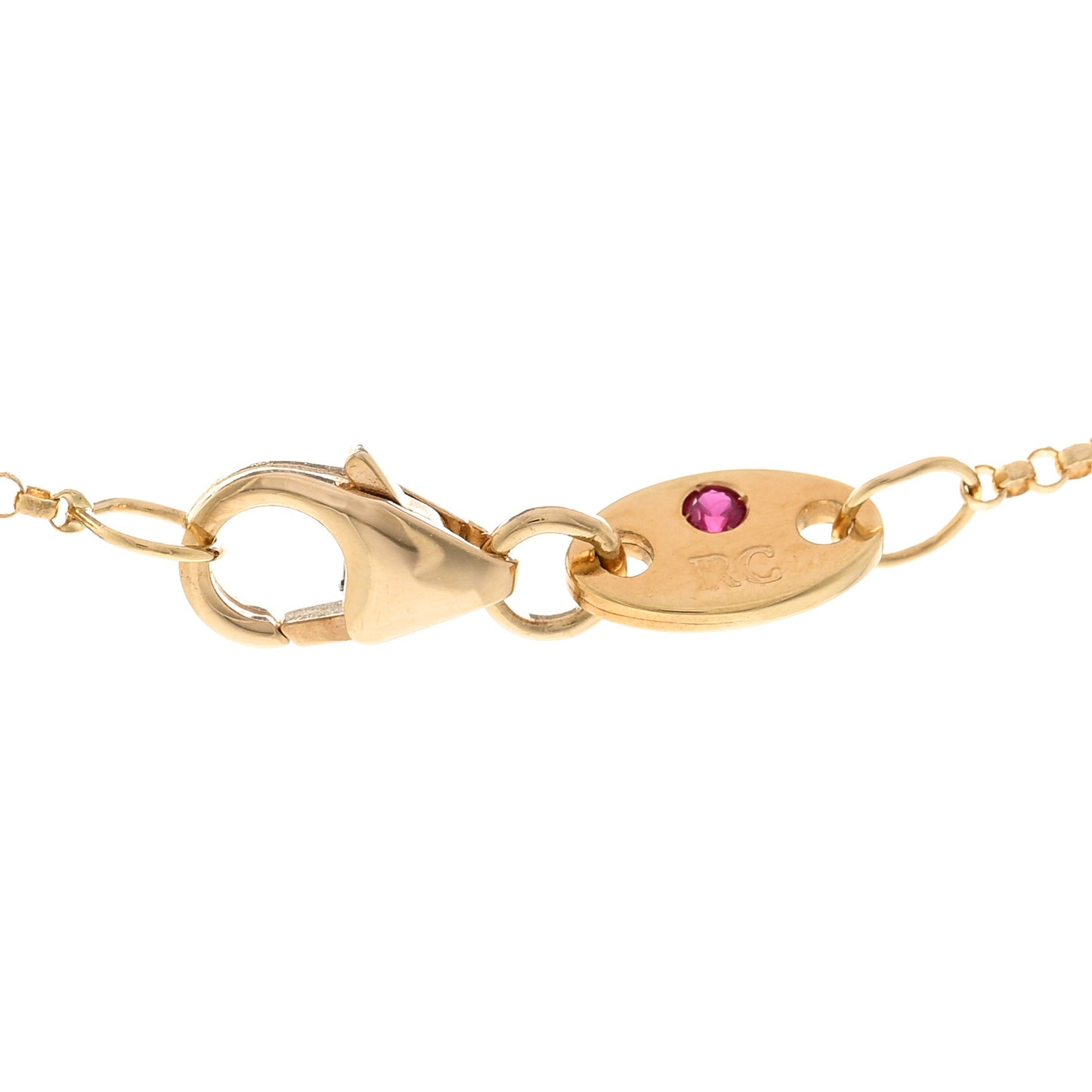 18K Yellow Gold Diamond Medium Venetian Princess Flower Pendant Necklace