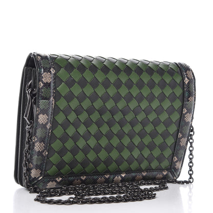 Bottega Veneta Nappa Intrecciato Ayers Crossbody Bag Forest 3 of 6