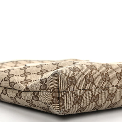 Gucci Monogram Medium Flat Messenger Bag Off White 8 of 9