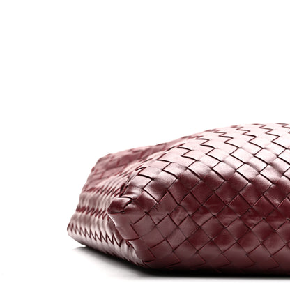 Bottega Veneta Calfskin Intrecciato Large Hop Barolo 9 of 10
