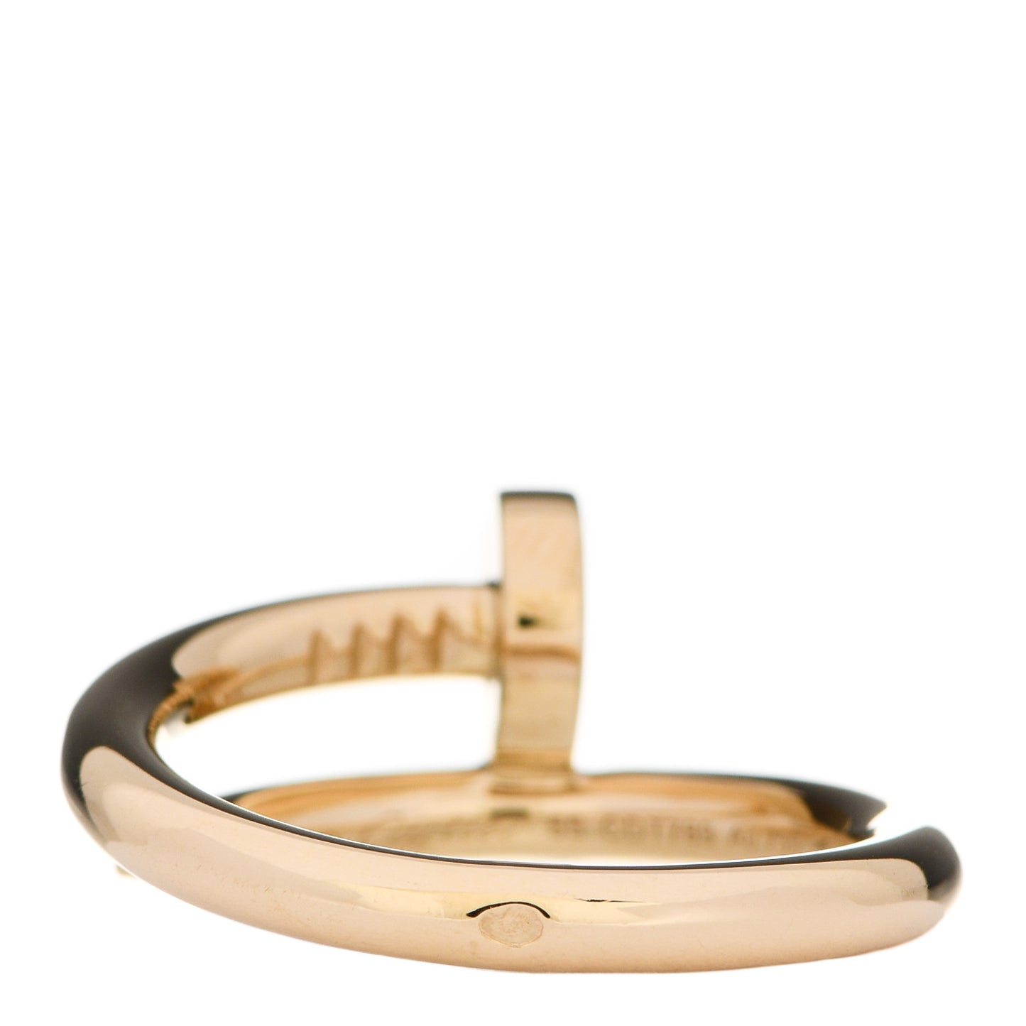 18K Yellow Gold Juste Un Clou Ring 55 7.25