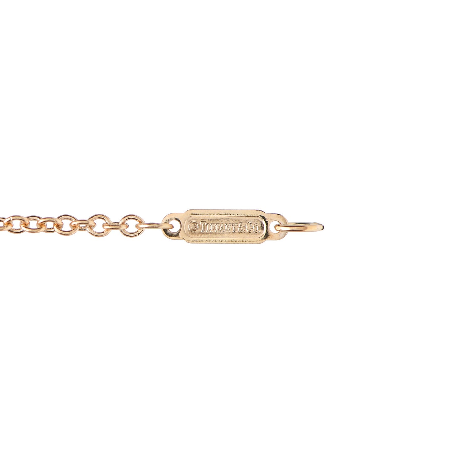 18K Rose Gold Diamond Atlas Bar Pierced Bracelet