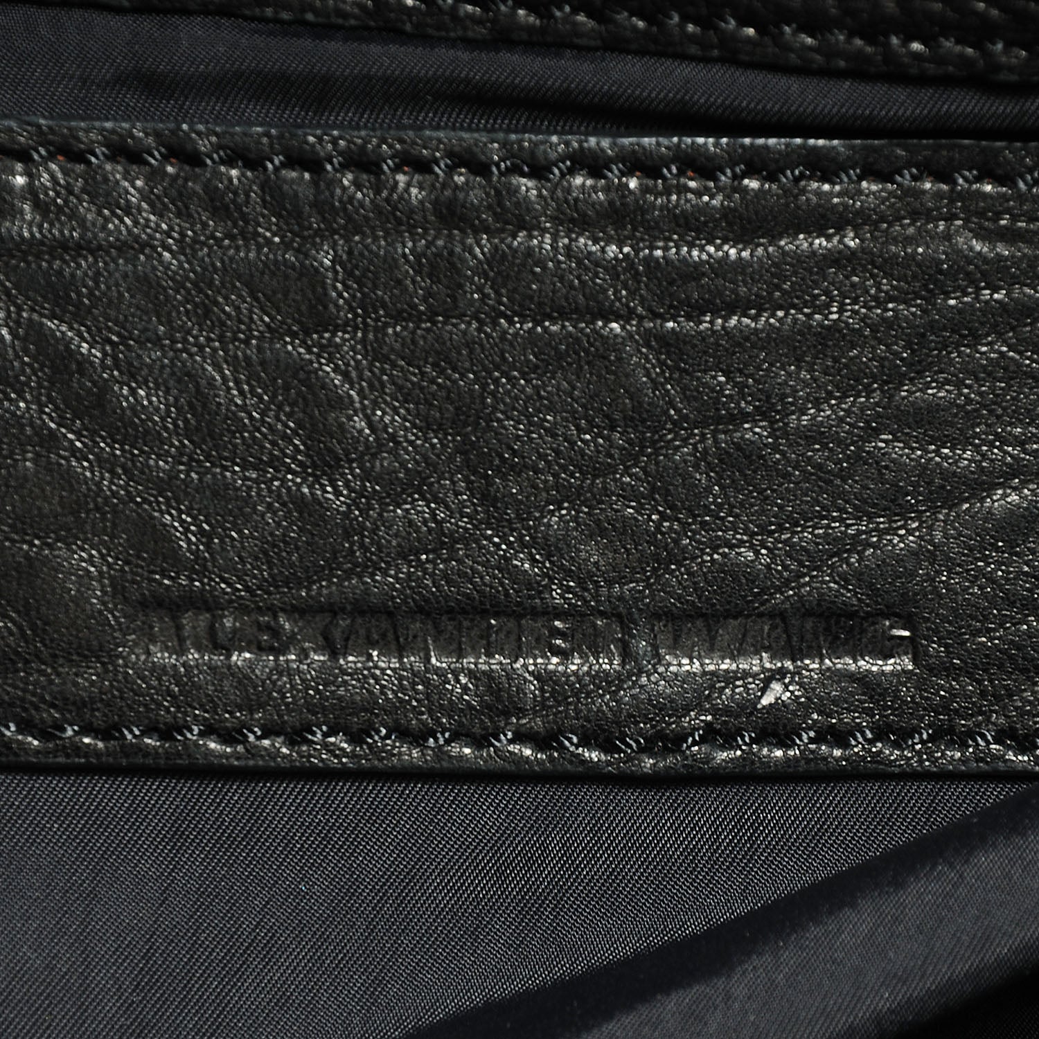Alexander Wang Pebbled Leather Rocco Black Antique Brass Hardware 7 of 7