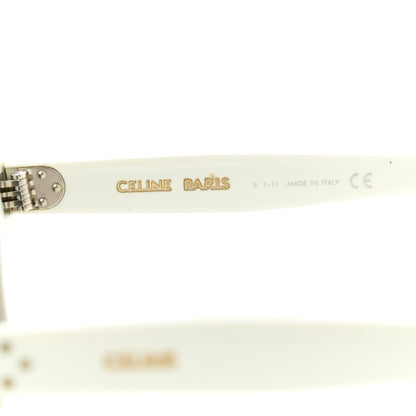 Celine Acetate Cat Eye Sunglasses CL40187I White 6 of 9