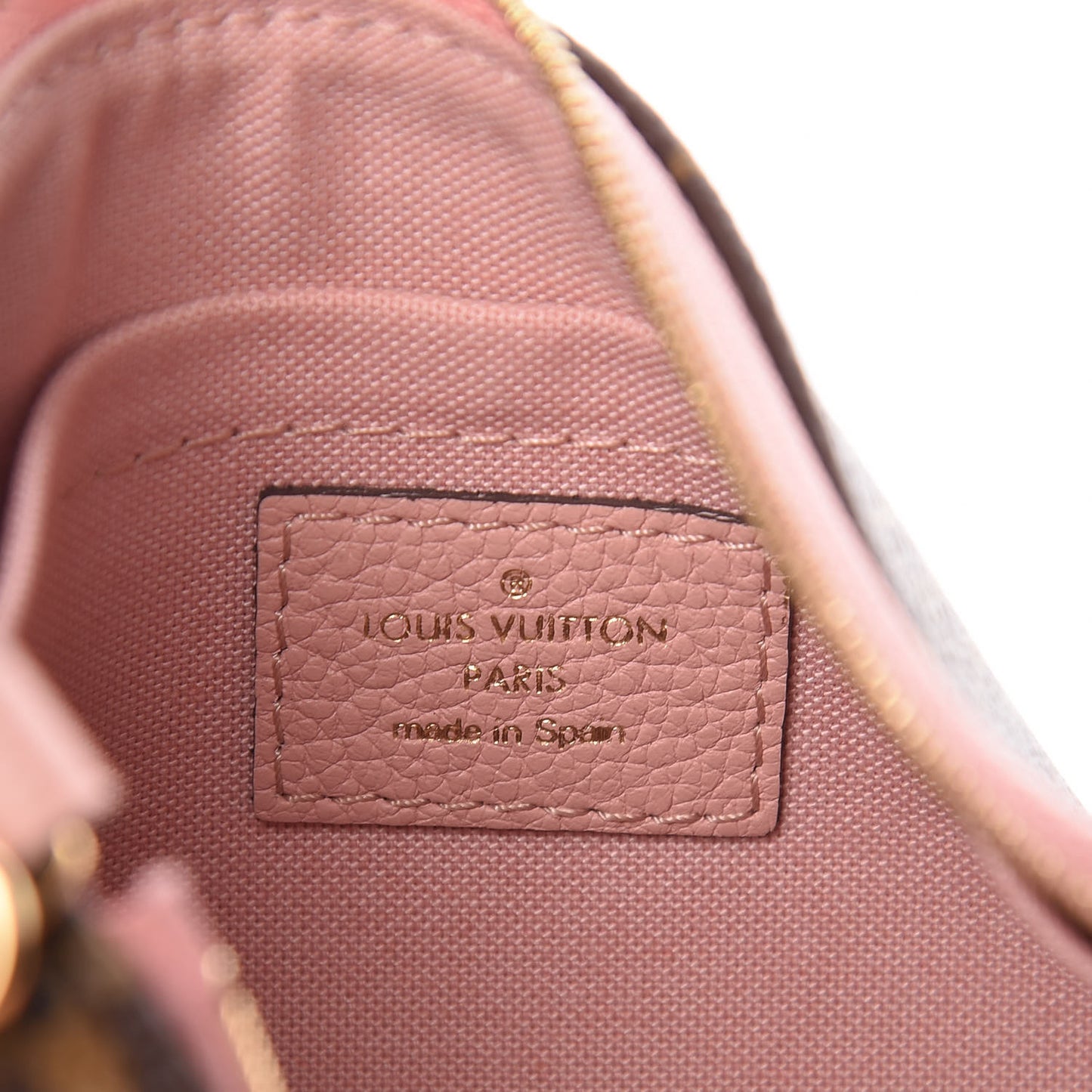 Monogram Pallas Clutch Rose Poudre