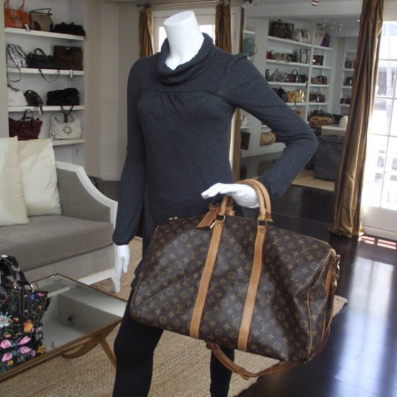 Monogram Keepall 50 w/Strap