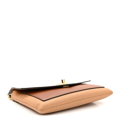 Louis Vuitton Soft Calfskin My Lockme Pochette Arizona Quartz Caramel 4 of 9
