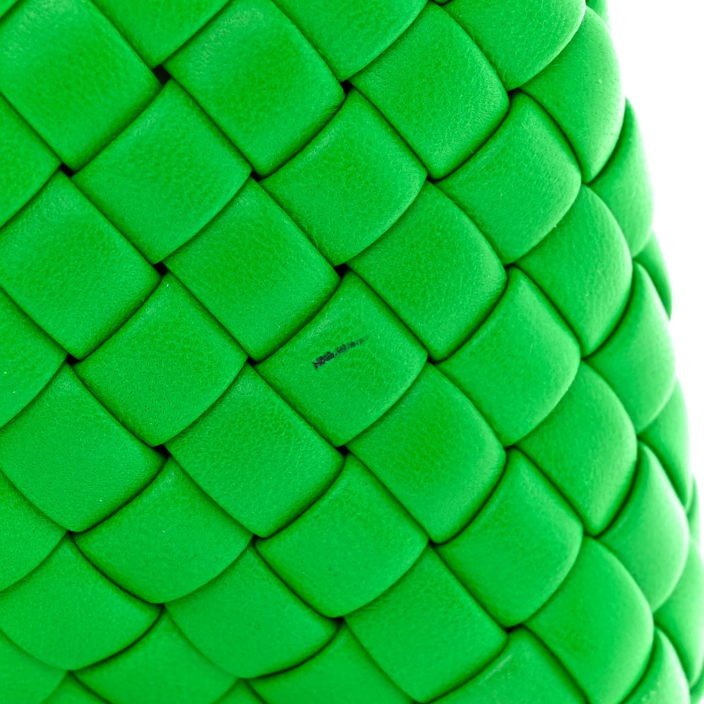 Nappa Intreccio Mini Padded Handle Bag Parakeet