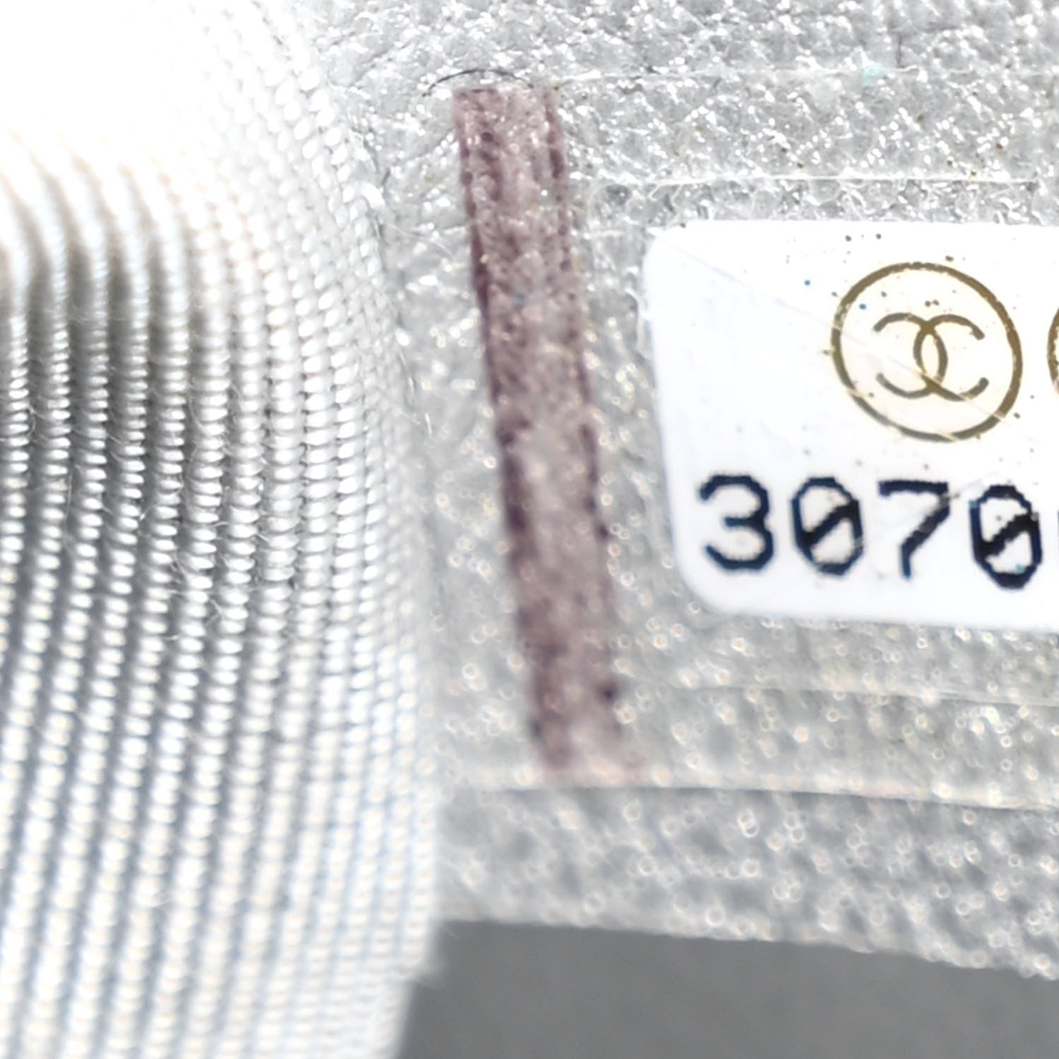 Chanel Metallic Goatskin Quilted Maxi Chanel 19 Flap Silver 7 of 10