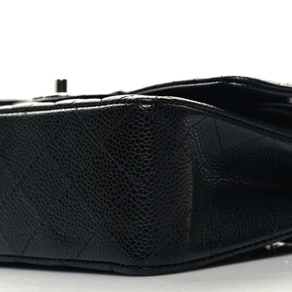 Chanel Caviar Quilted Small Double Flap Black 10 of 11