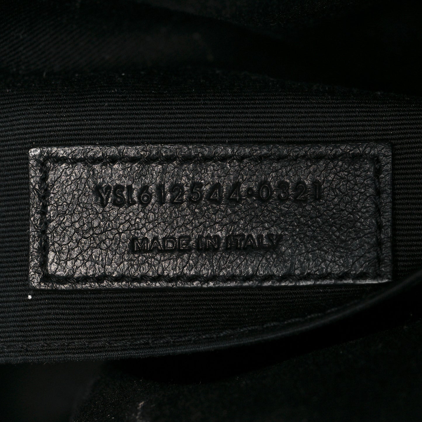 Calfskin Matelasse Monogram Lou Camera Bag Black