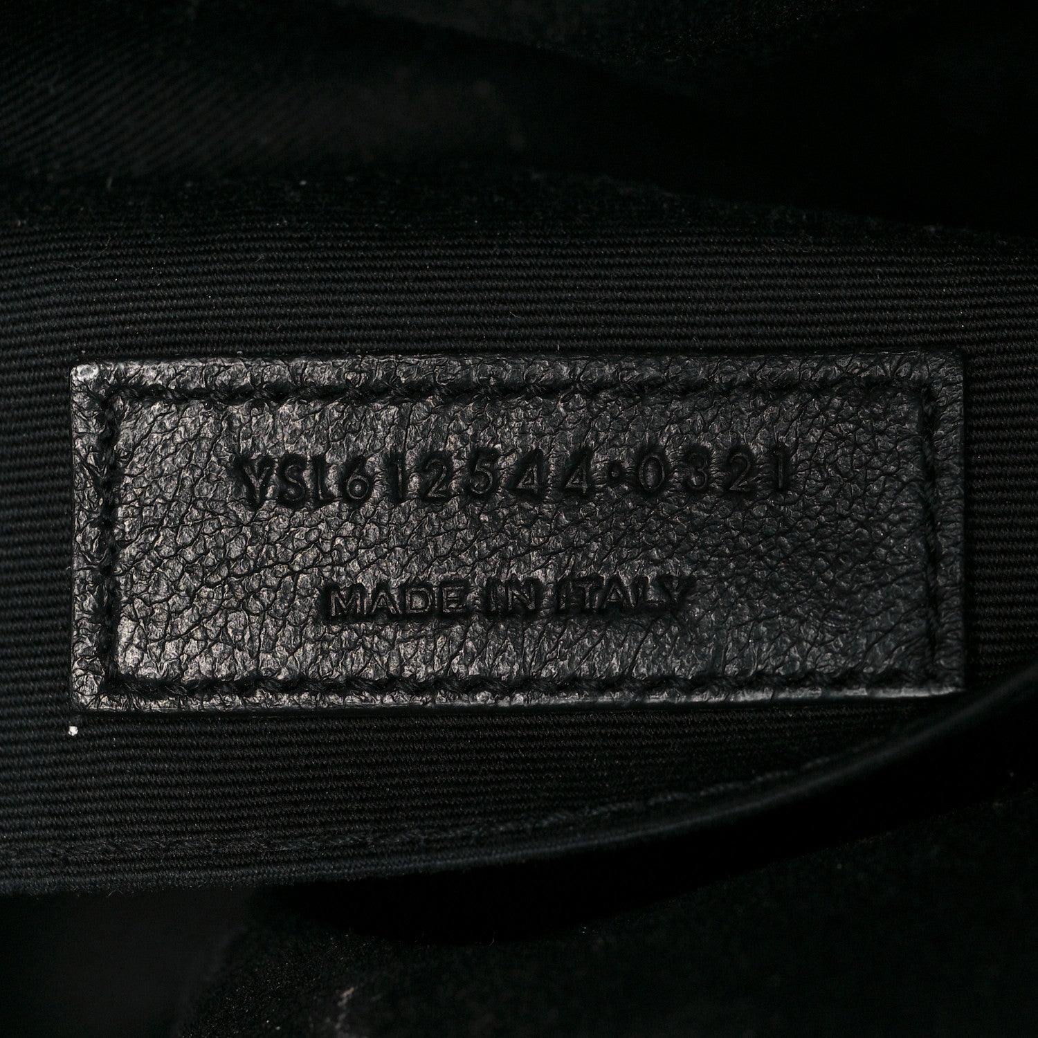 Saint Laurent Calfskin Matelasse Monogram Lou Camera Bag Black 12 of 21