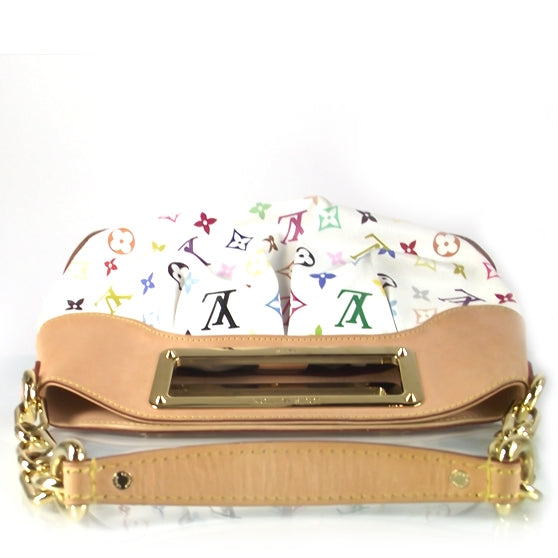 Monogram Multicolor Judy PM White