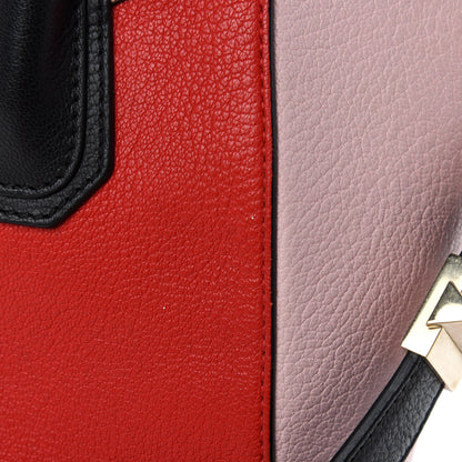 Givenchy Sugar Goatskin Small Tri-Color Antigona Red Pink Black 13 of 13