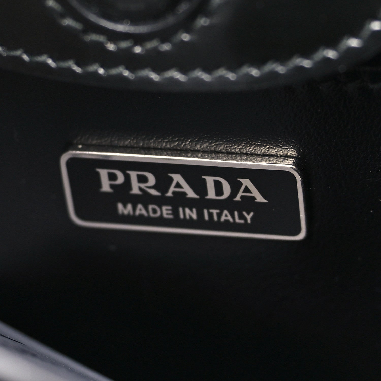 Prada Spazzolato Large Cleo Adjustable Strap Shoulder Bag Black 6 of 9