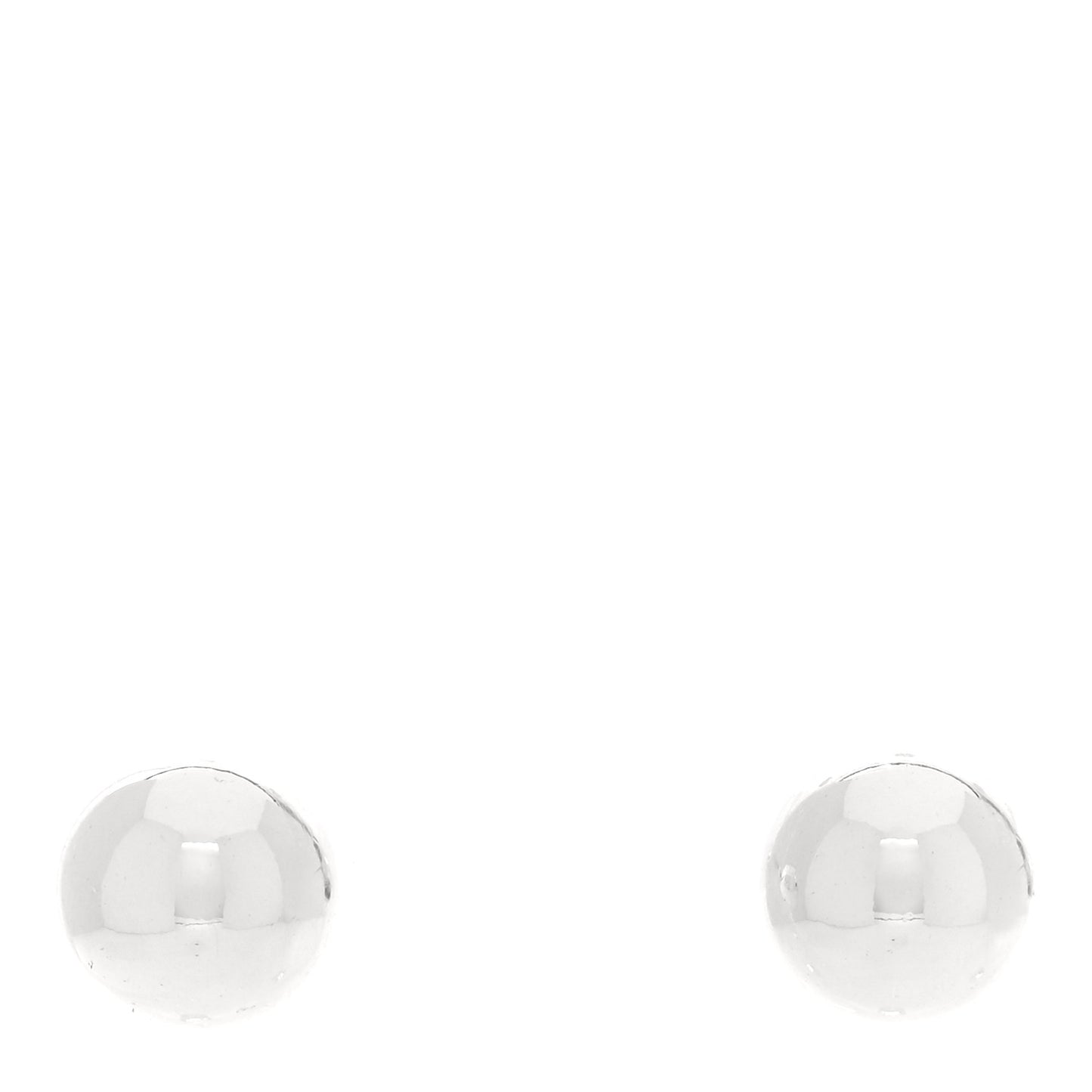 Sterling Silver 8mm HardWear Ball Earrings