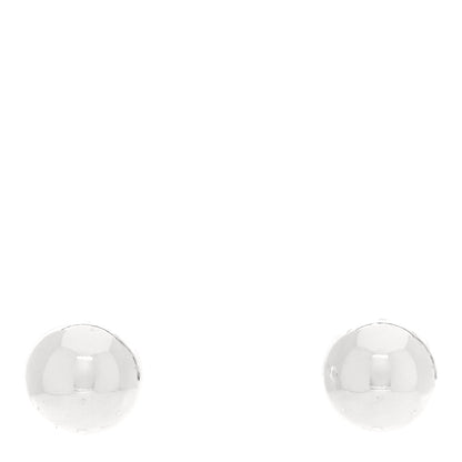 Tiffany Sterling Silver 8mm HardWear Ball Earrings 1 of 4