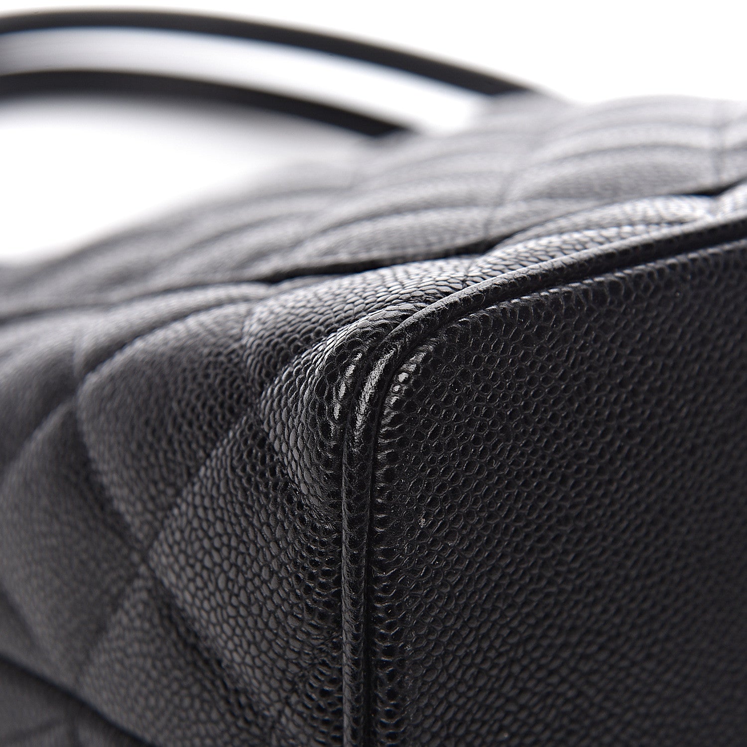 Chanel Caviar Quilted Medallion Tote Black 13 of 16