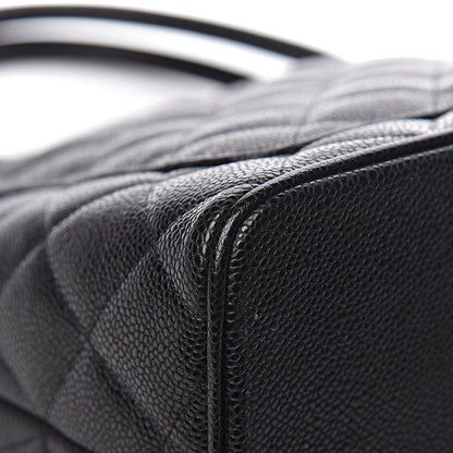 Chanel Caviar Quilted Medallion Tote Black 13 of 16