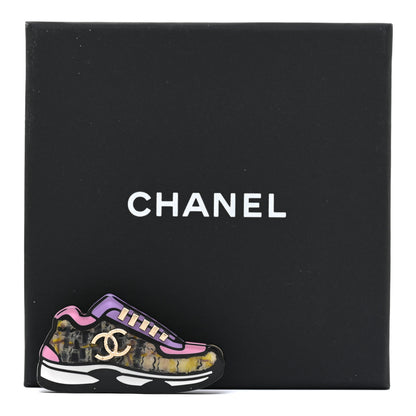 Chanel Resin Icon Manga Sneaker Brooch Multicolor 10 of 10