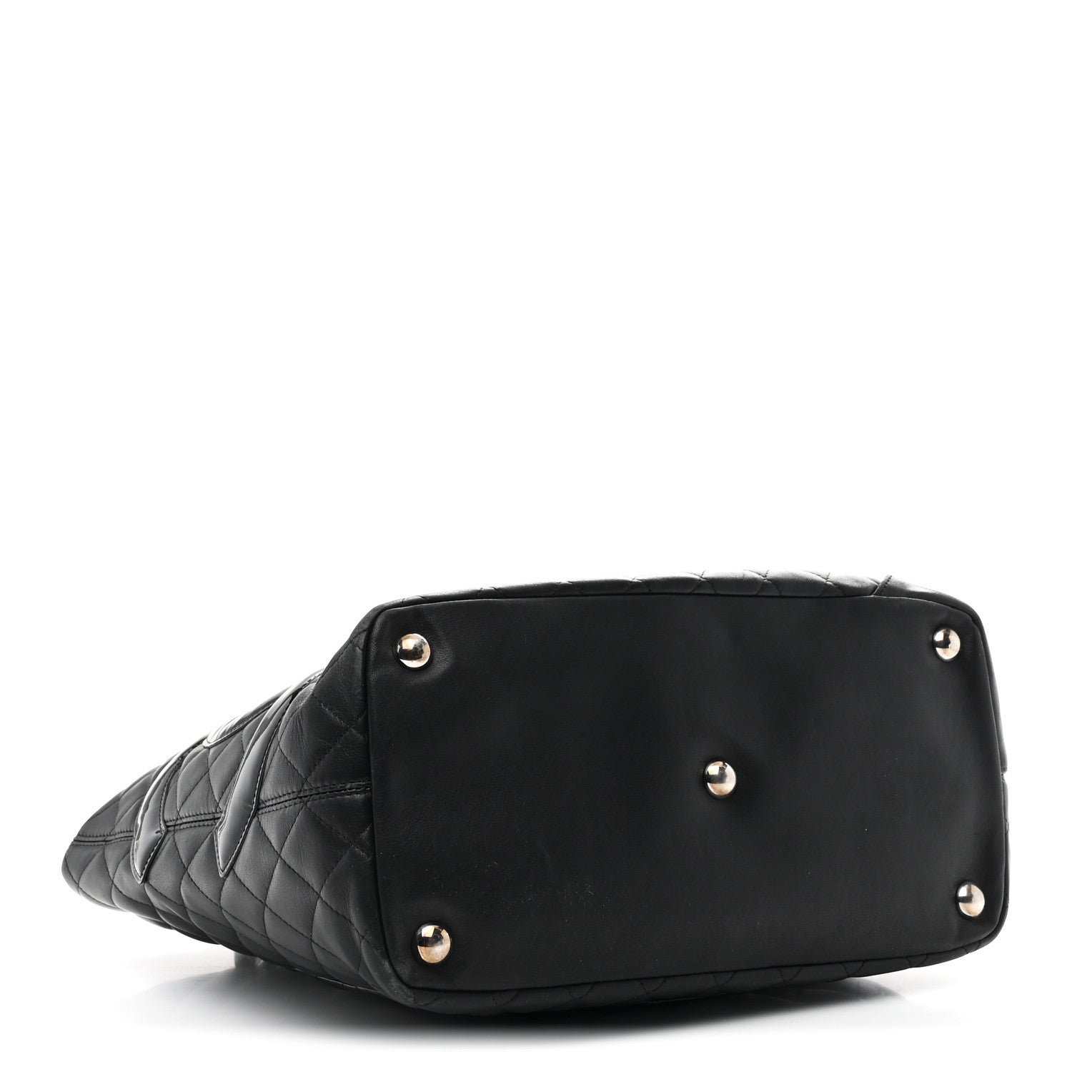 Chanel Calfskin Quilted Large Cambon Tote Black 4 of 10