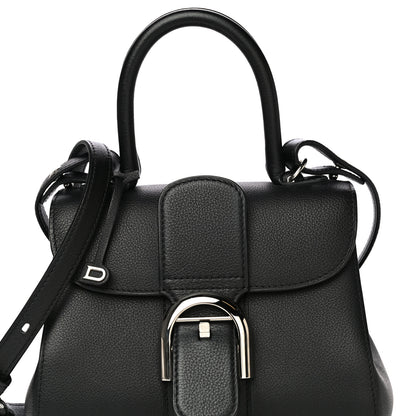 Delvaux Calfskin Mini Brillant Satchel Black 8 of 10