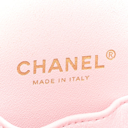 Chanel Caviar Quilted Small Top Handle Vanity Case With Chain Light Pink 6 of 12