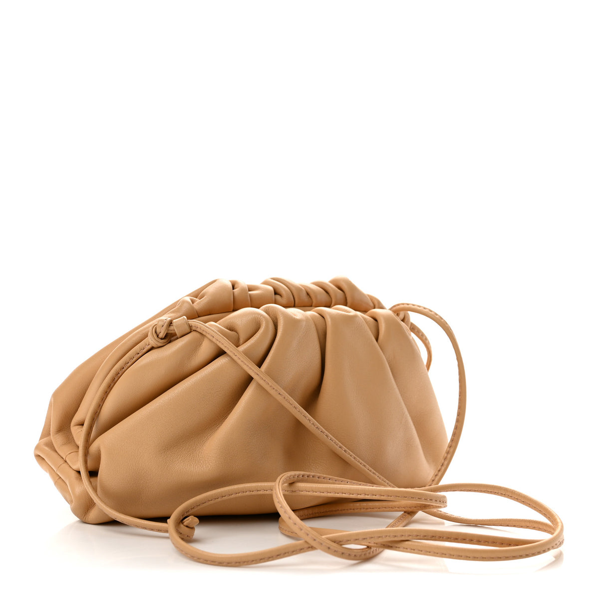 Bottega Veneta Butter Calfskin The Mini Pouch Almond 3 of 11