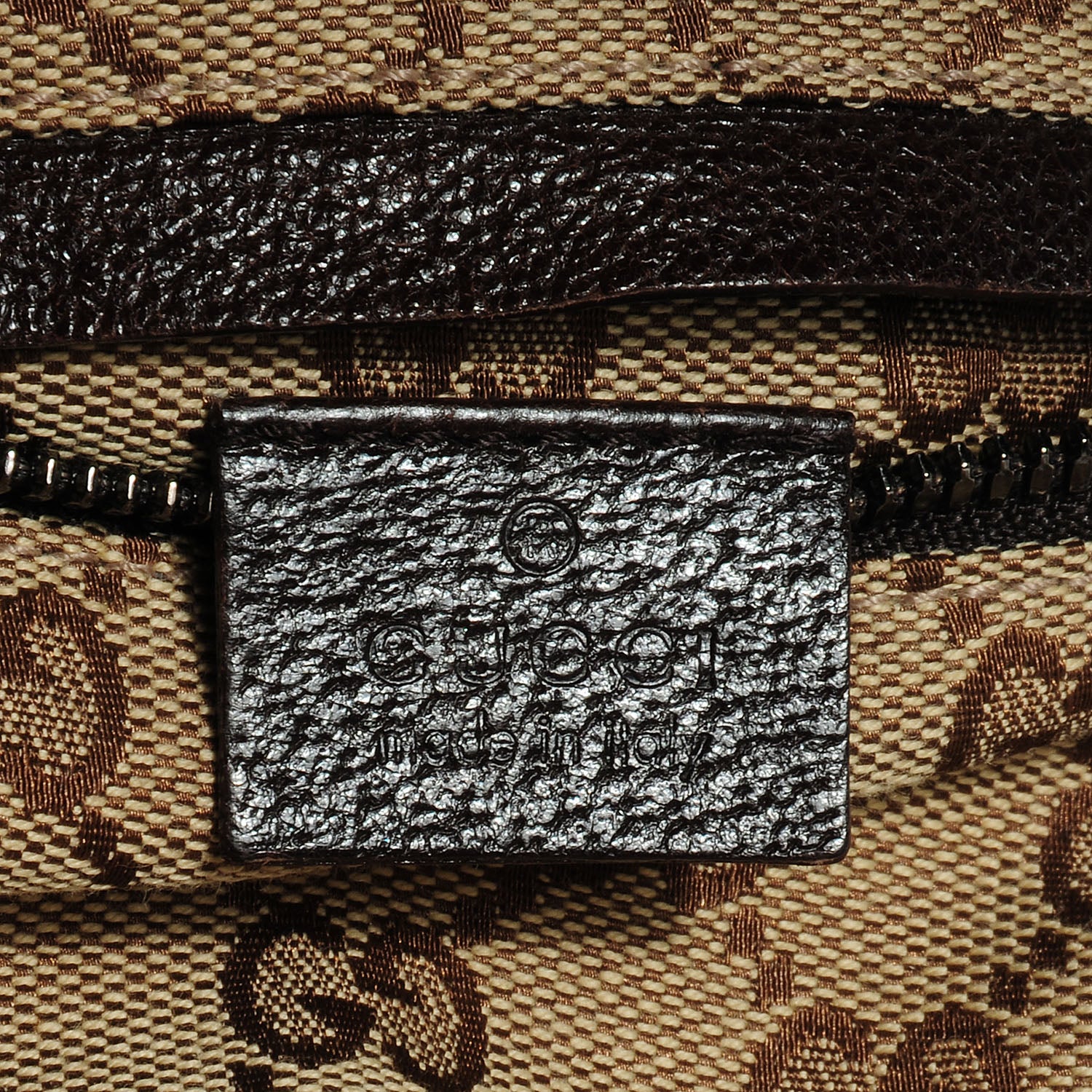 Gucci GG Monogram Web Double Pocket Belt Bag Dark Brown 6 of 8