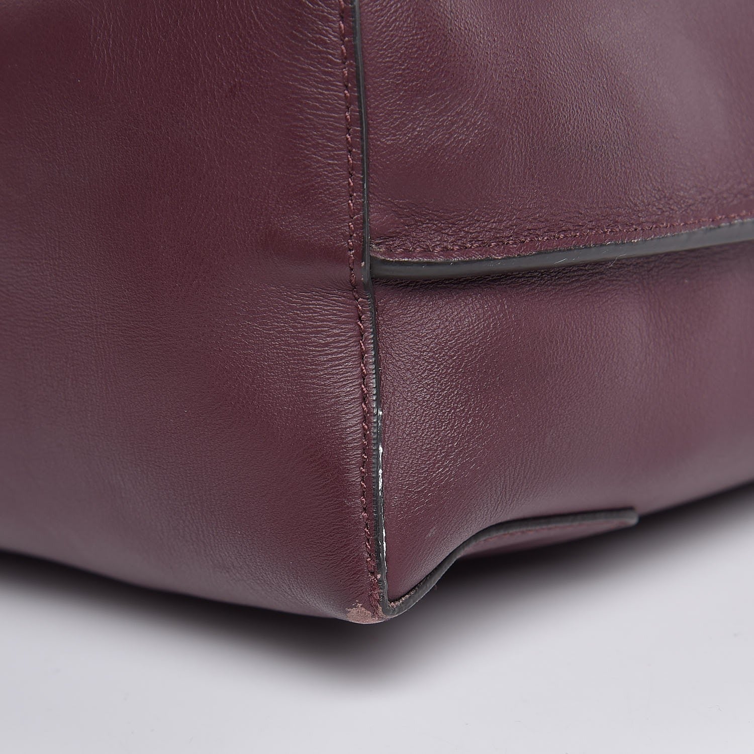 Mulberry Nappa Perforated Blossom Tote Oxblood 15 of 15