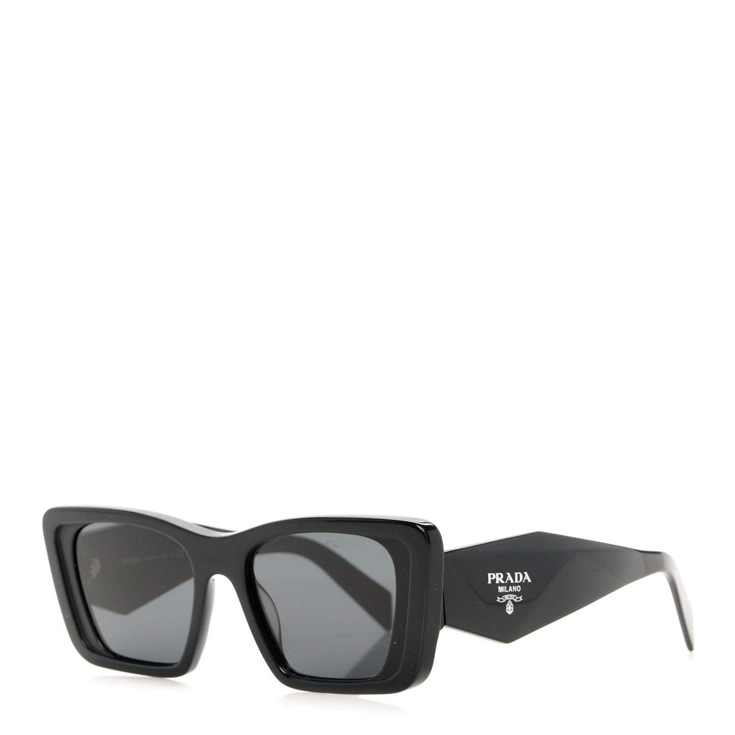 Acetate Symbole Sunglasses SPR 08Y Black