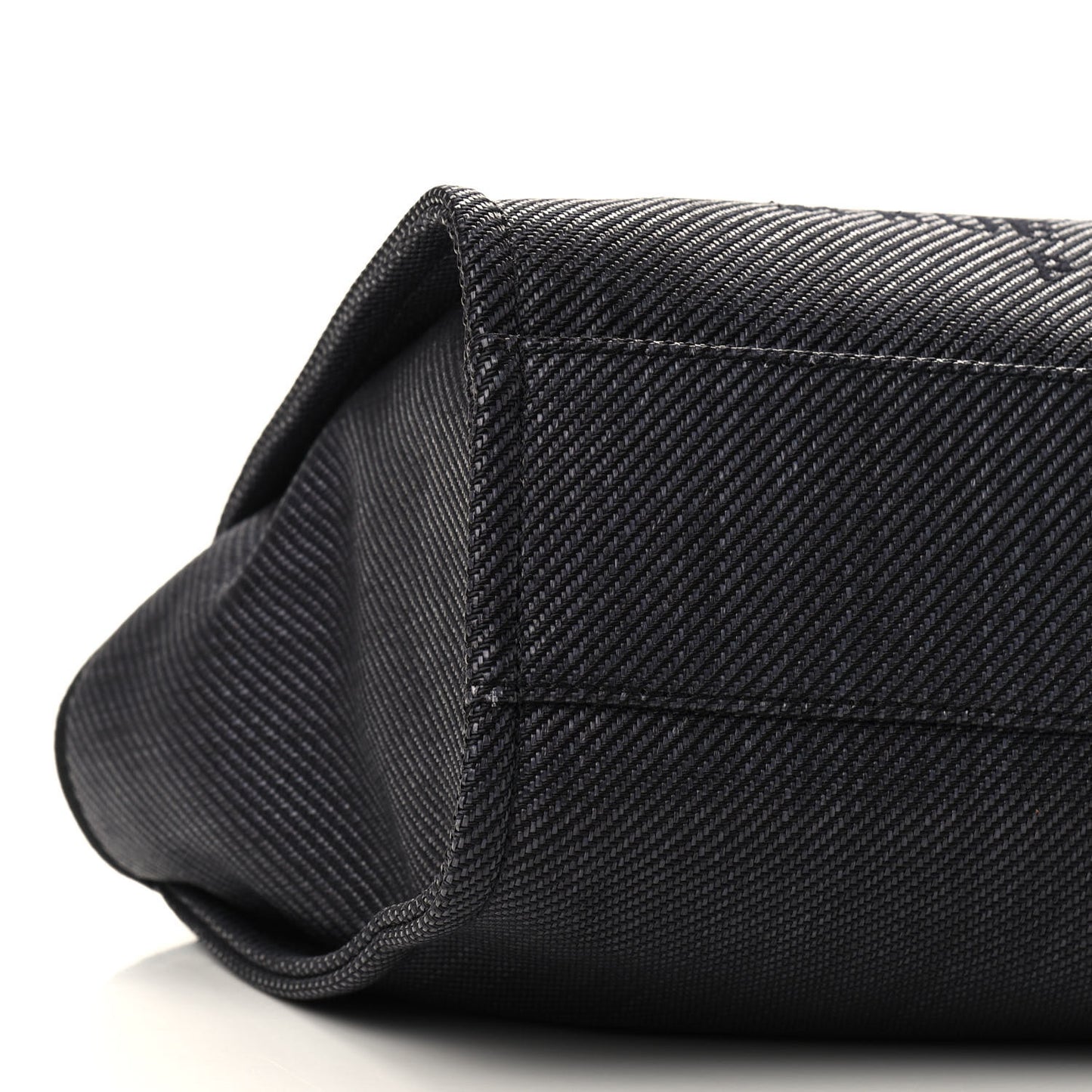 Mixed Fibers Small Deauville Tote Black