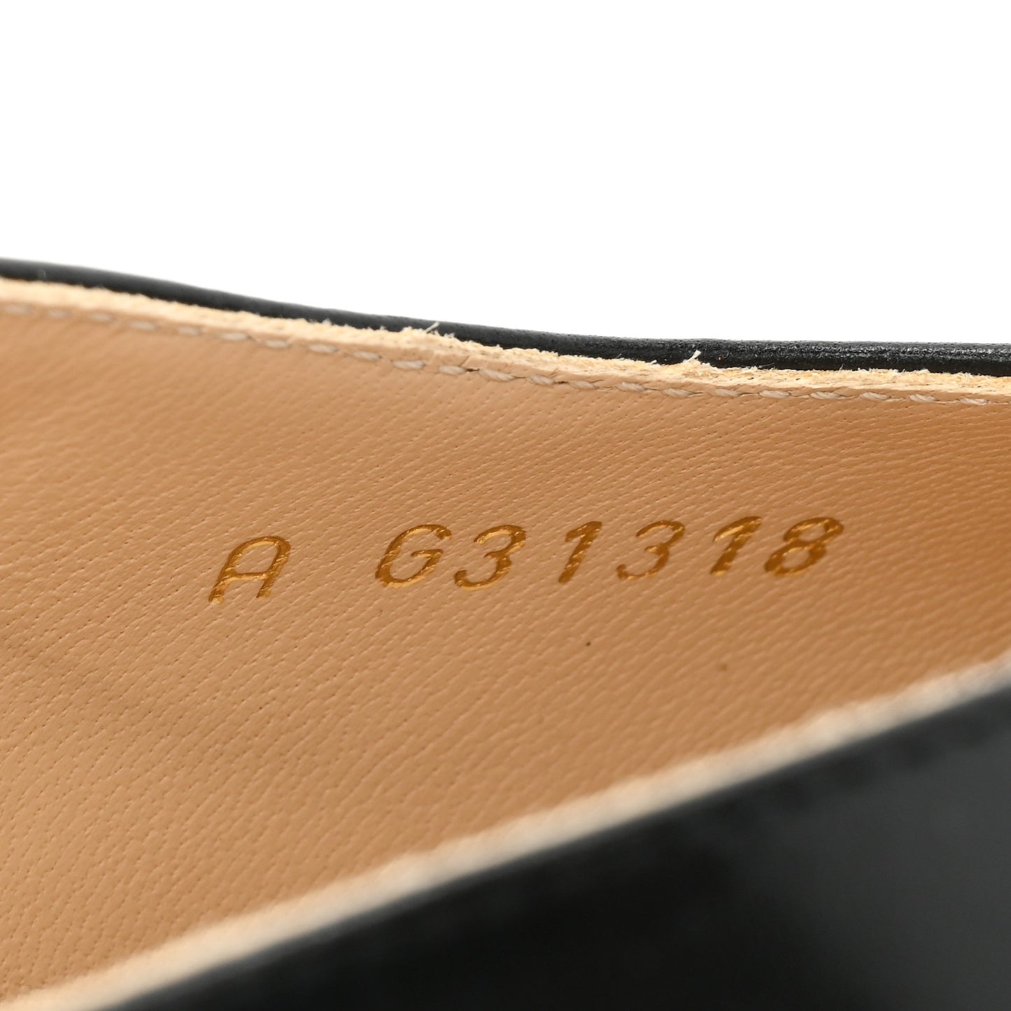 Goatskin Grosgrain Cap Toe CC Slingback Pumps 35.5 Black