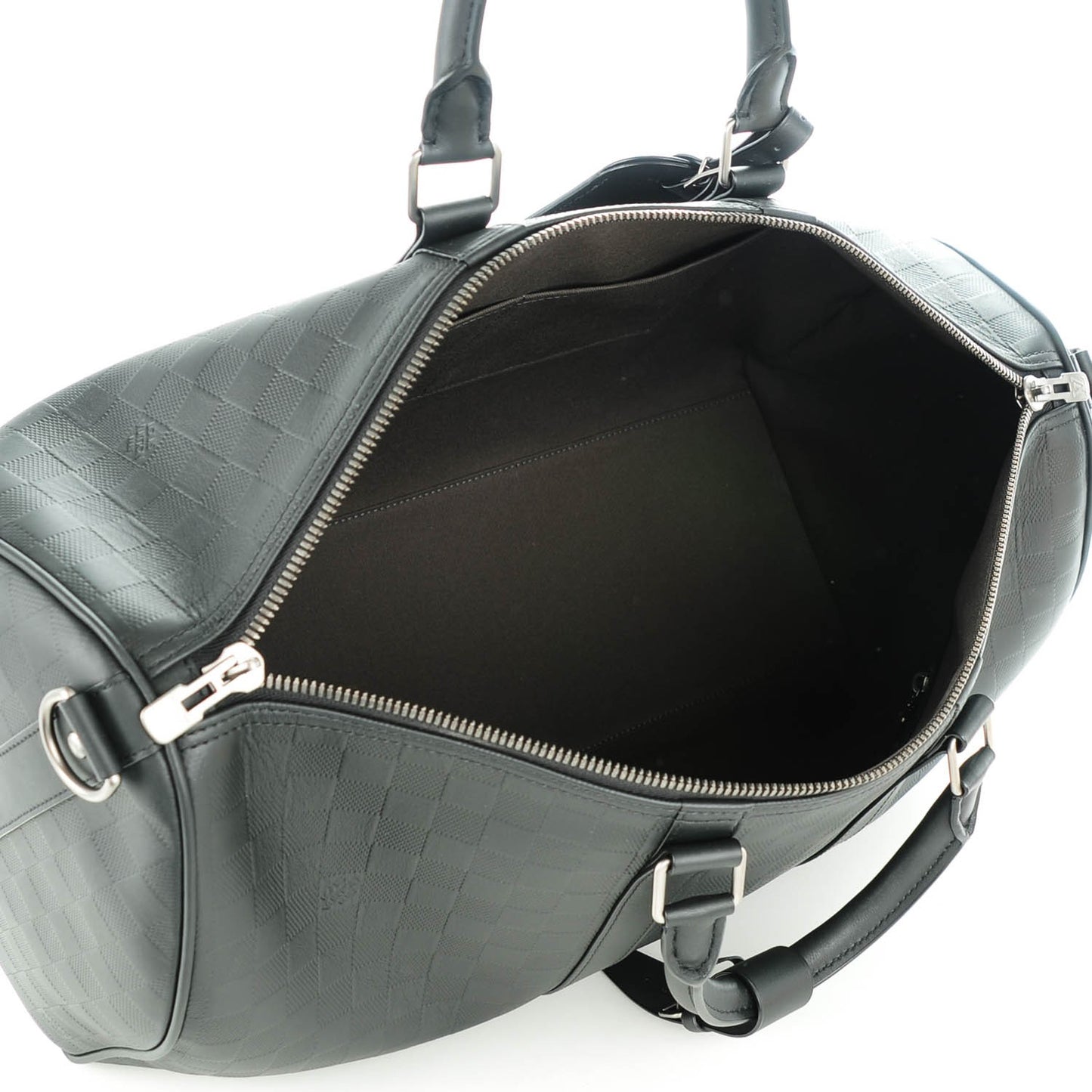 Damier Infini Keepall Bandouliere 45 Onyx