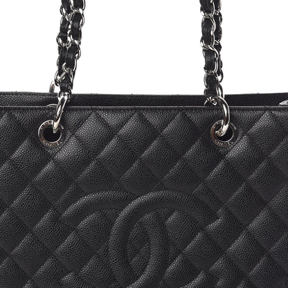 Chanel Caviar Quilted Grand Shopping Tote GST Black 11 of 11