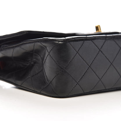 Chanel Lambskin Quilted Small Double Flap Black 13 of 15