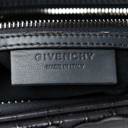 Givenchy Calfskin Crocodile Embossed Small Antigona Storm Grey 12 of 20