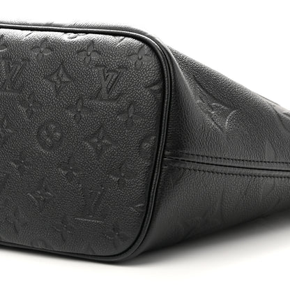 Louis Vuitton Empreinte Monogram Giant Neverfull MM Black 9 of 9