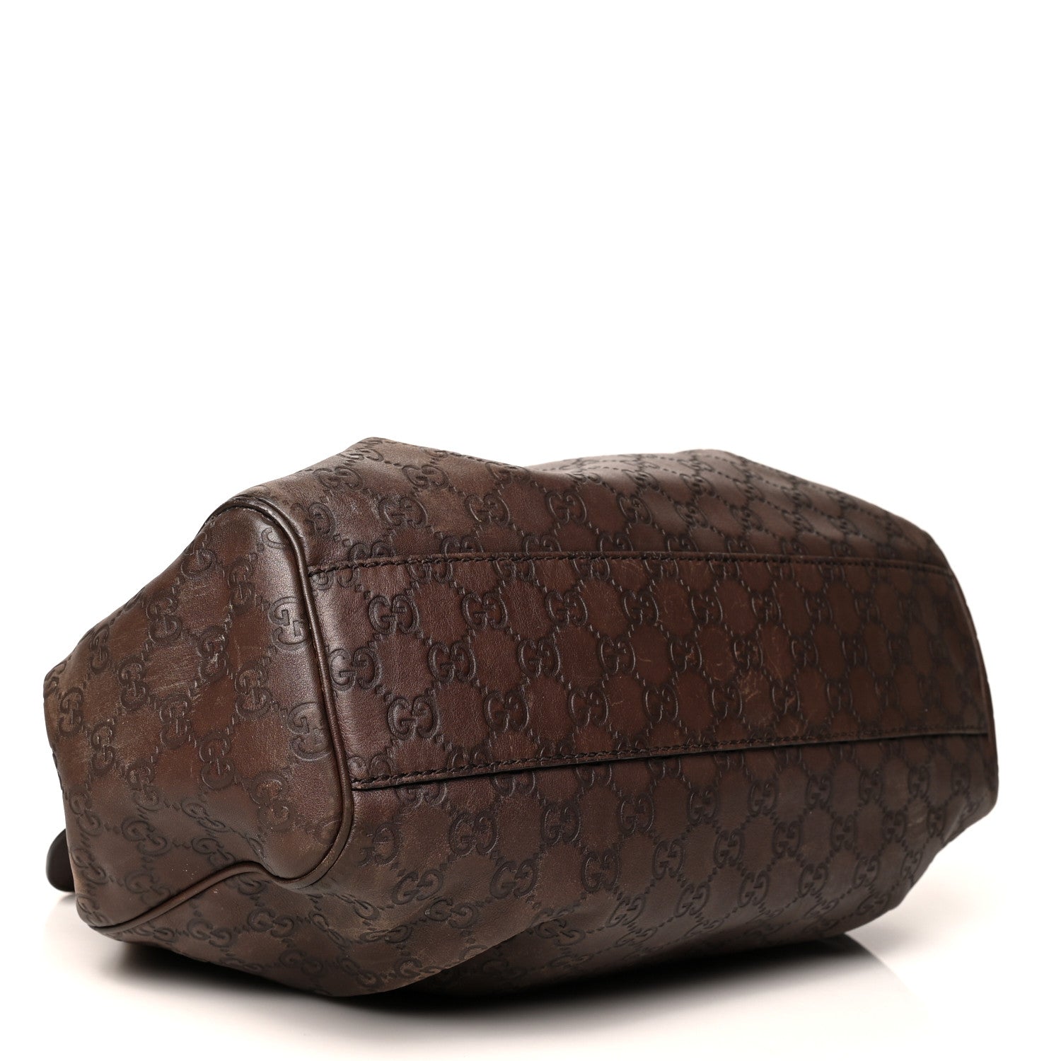 Gucci Guccissima Medium Sukey Tote Brown 6 of 33