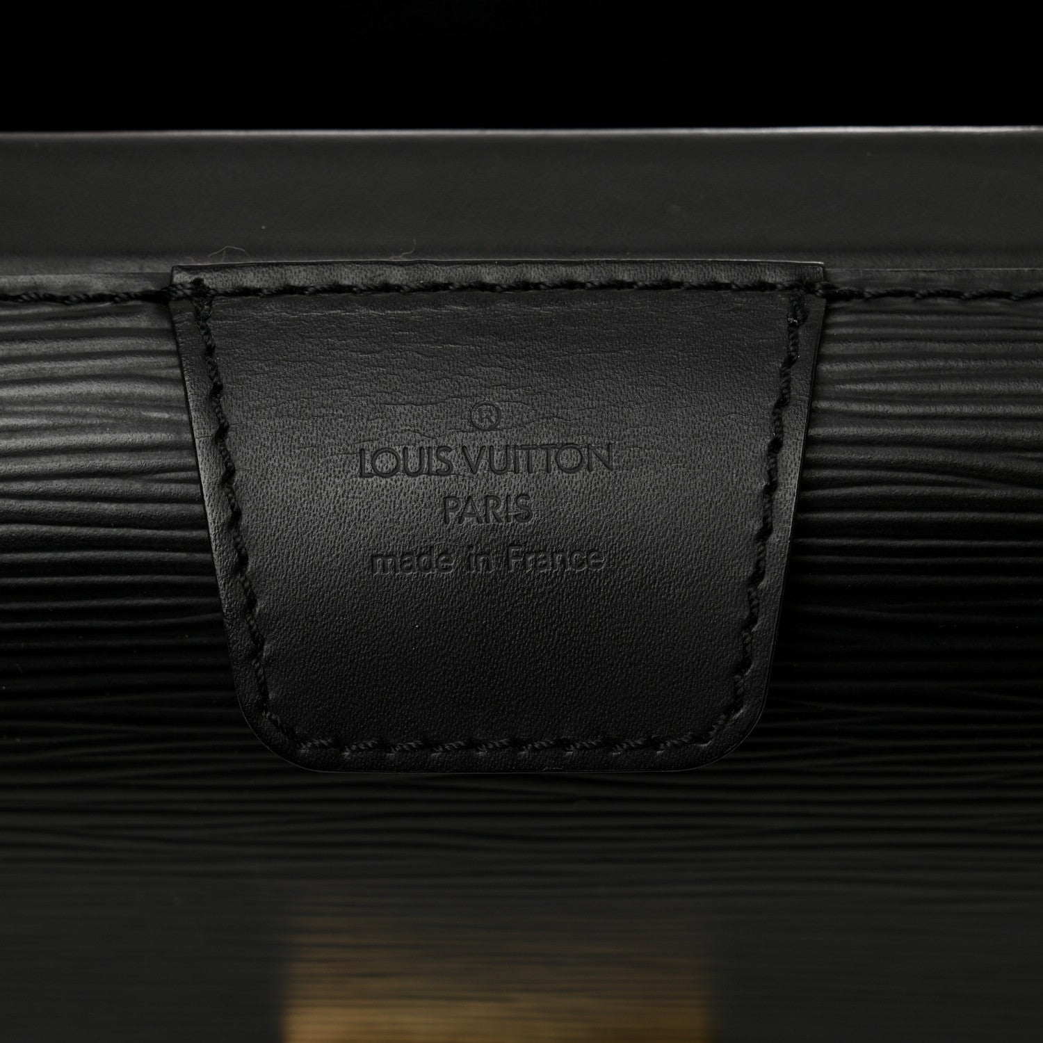 Louis Vuitton Epi Serviette Fermoir Briefcase Black 6 of 8
