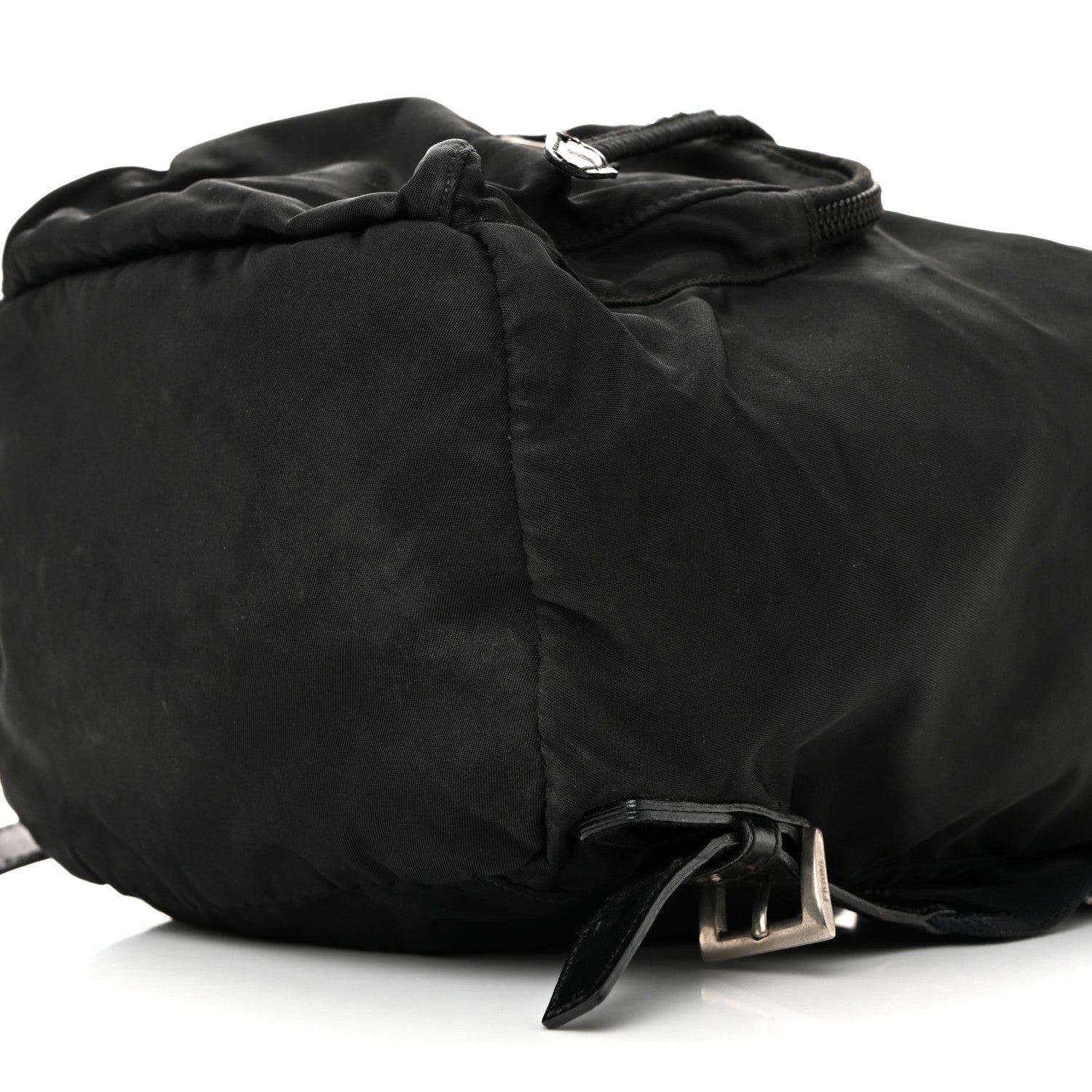 Prada Nylon Vela Mini Cinch Backpack Black 9 of 14
