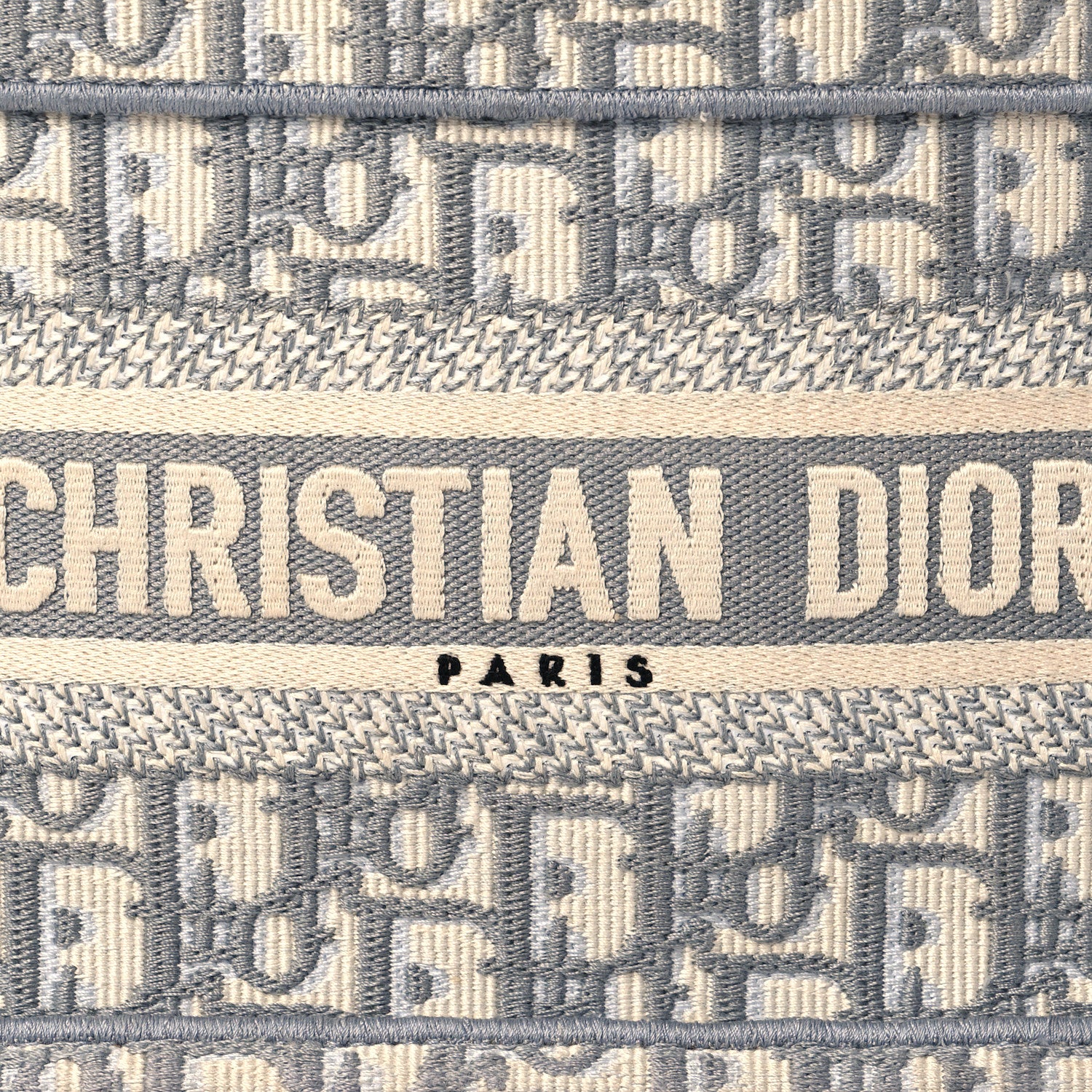 Christian Dior Oblique Mini Book Tote Grey Multicolor 8 of 10