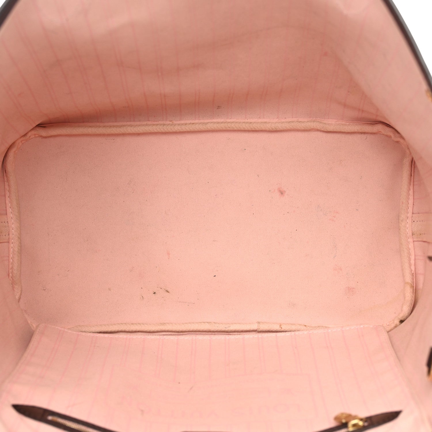Louis Vuitton Damier Ebene Neo Neverfull MM Rose Ballerine 6 of 13