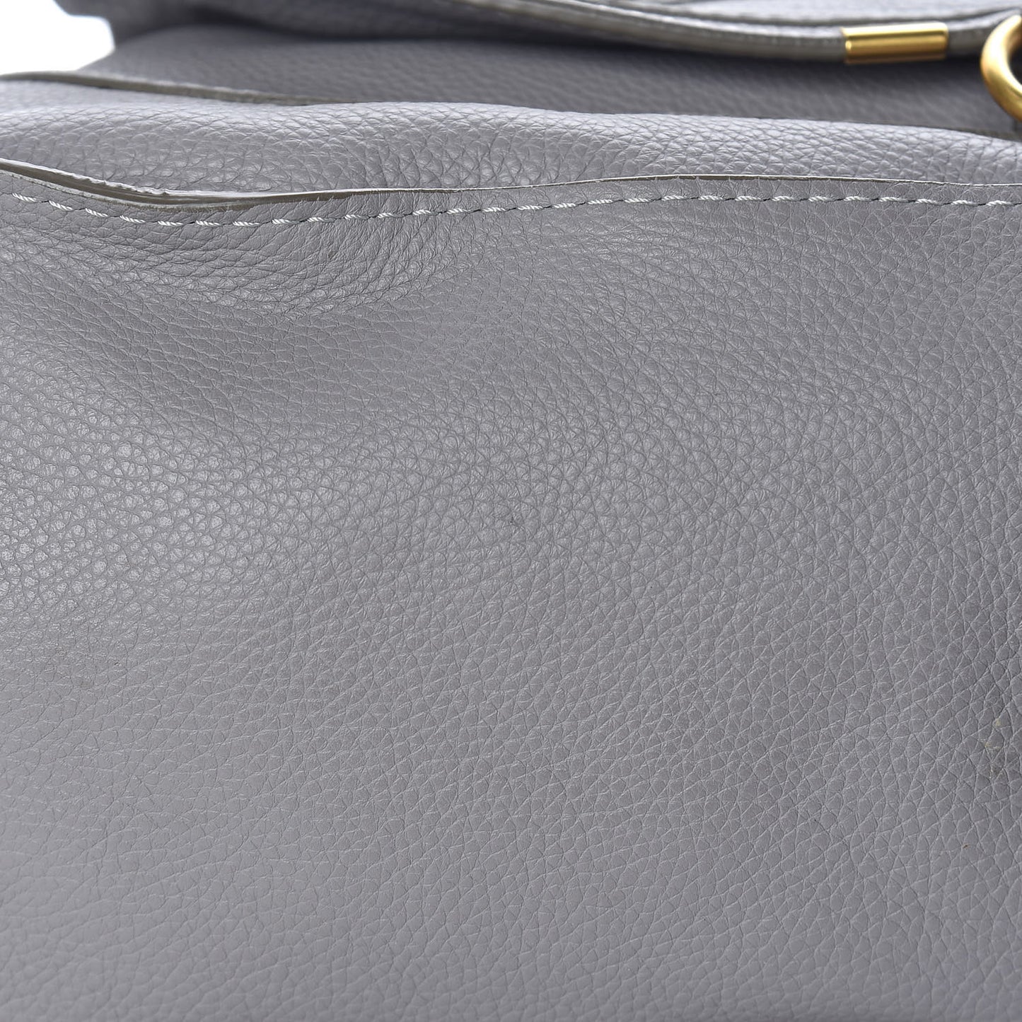 Calfskin Large Marcie Satchel Cashmere Grey