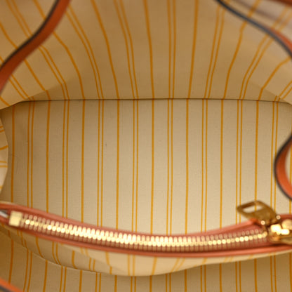 Louis Vuitton Raffia Calfskin Monogram Neonoe MM Tan 6 of 12