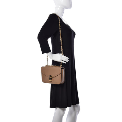 Celine Shiny Calfskin Medium C Bag Light Camel 2 of 8