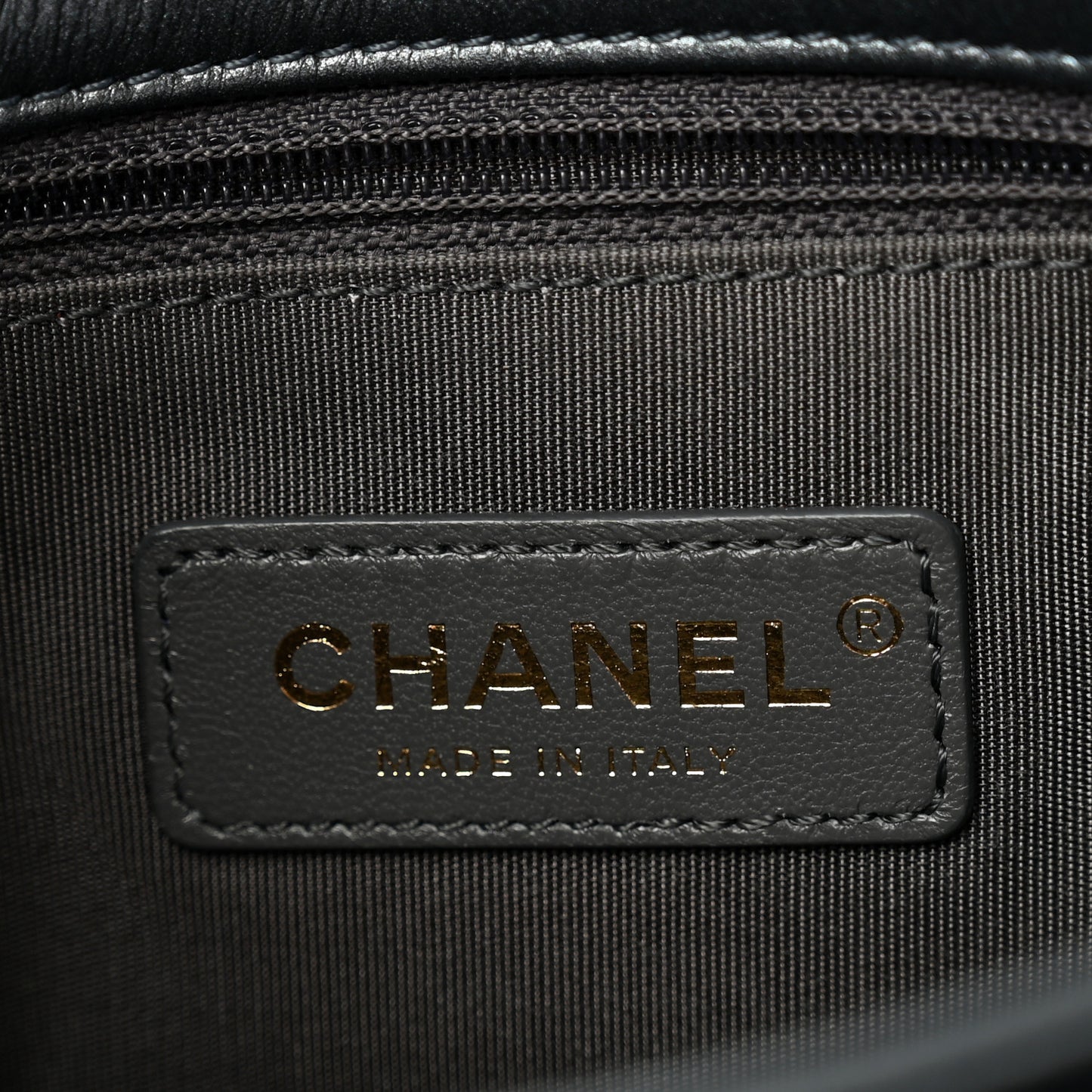Metallic Calfskin Micro Quilted Small Flap Blue
